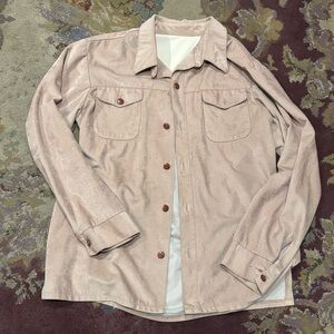 Vintage Western Soft Suede Over Shirt